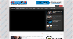 Desktop Screenshot of lawebtv.it